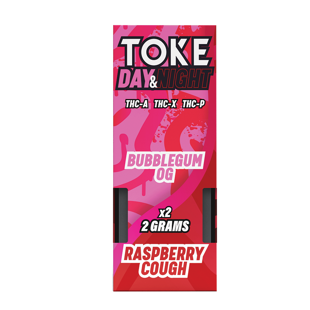 BUBBLEGUM-OG-TRANSPARENT.png TOKE Day & Night – Bubblegum OG & Raspberry Cough - Image 1