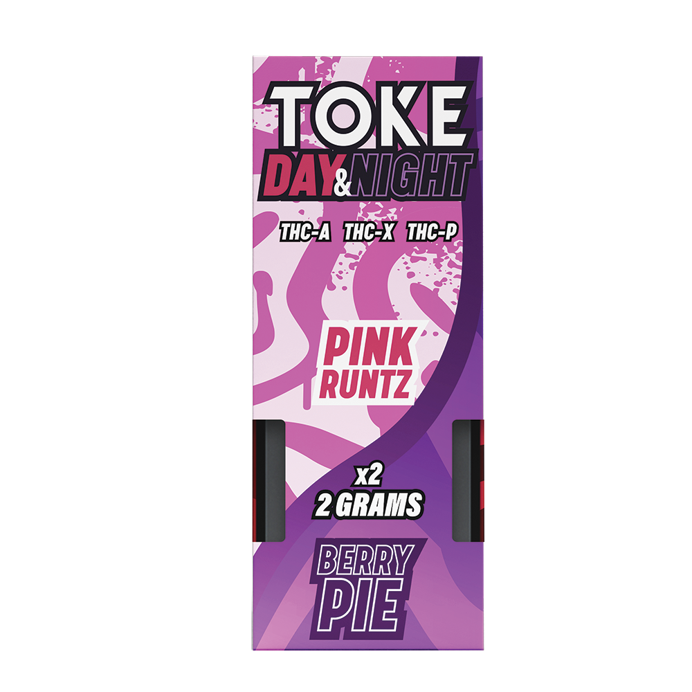 TRUNZ-TRANSPARENT.png TOKE Day & Night - Pink Runtz & Berry Pie - Image 1